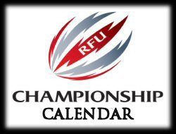 RFU Championship Calendar